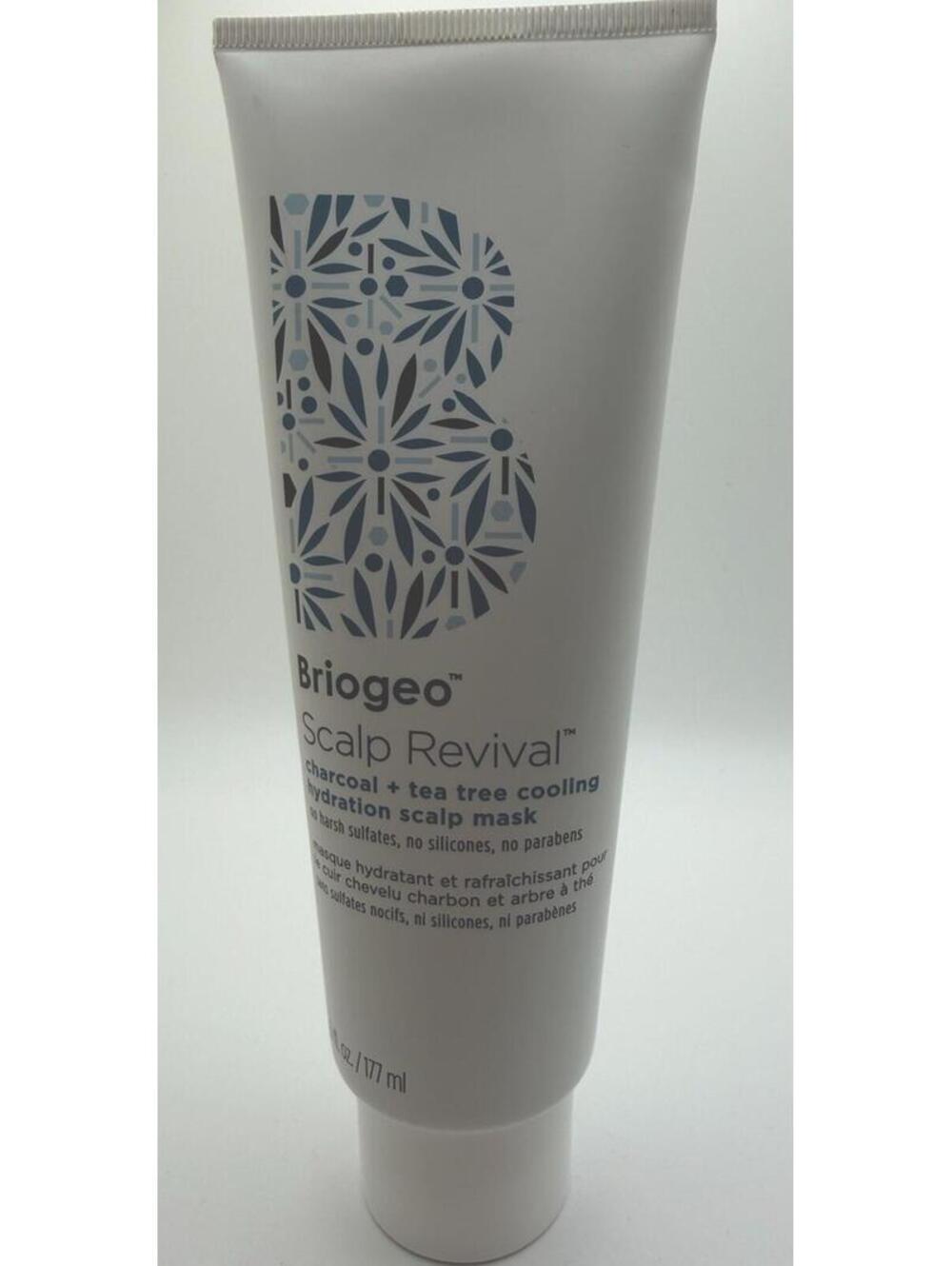 Briogeo Scalp Revival Charcoal Tea Tree Hydration Mask 6oz NEW Clean Beauty